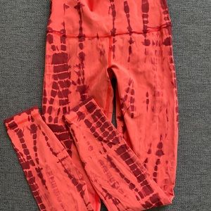 lululemon high waisted, full length, wunder unders